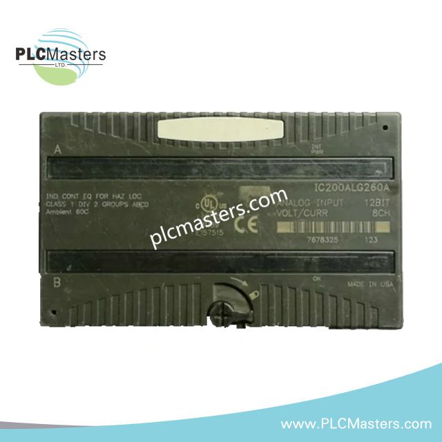 GE IC200ALG260A IC200ALG260B Analog Input Module