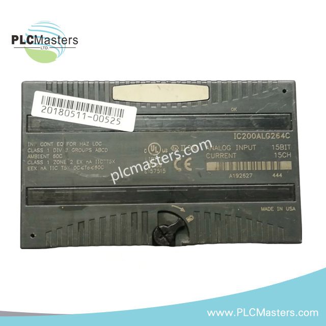 GE IC200ALG264C Аналоговый входной модуль