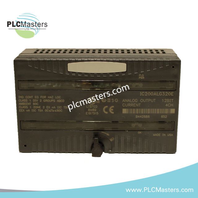 GE IC200ALG320E IC200ALG320K IC200ALG320D IC200ALG320G Izlazni modul