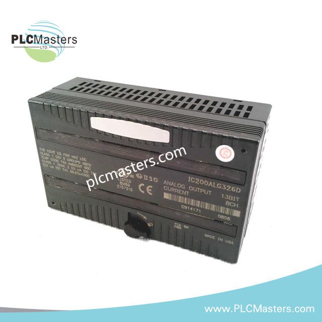 GE IC200ALG326-D Modulo di Uscita Analogica