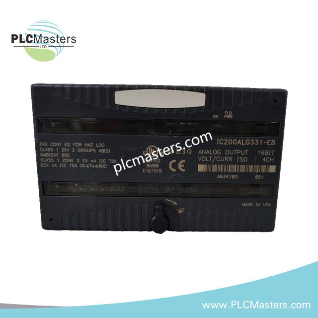 GE IC200ALG331-EB Modulo di Uscita Analogica