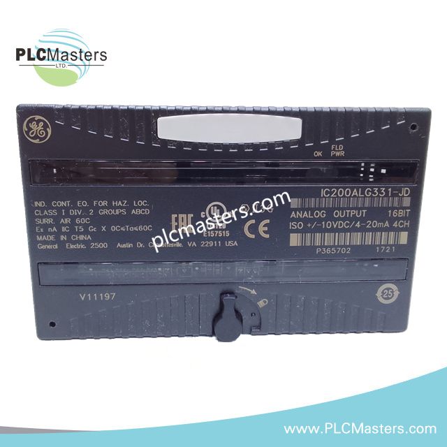 GE IC200ALG331-JD Analog Output Module