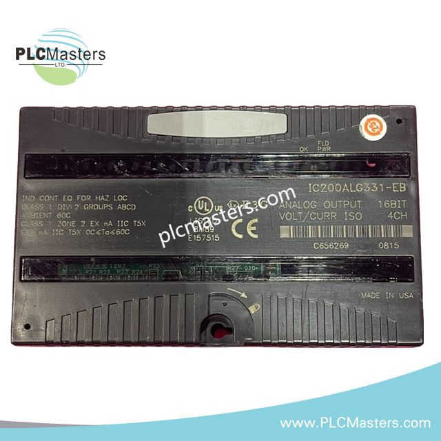GE IC200ALG331 Analog Output Module
