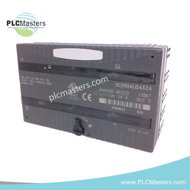 GE IC200ALG432 Модуль смешанных аналоговых входов/выходов