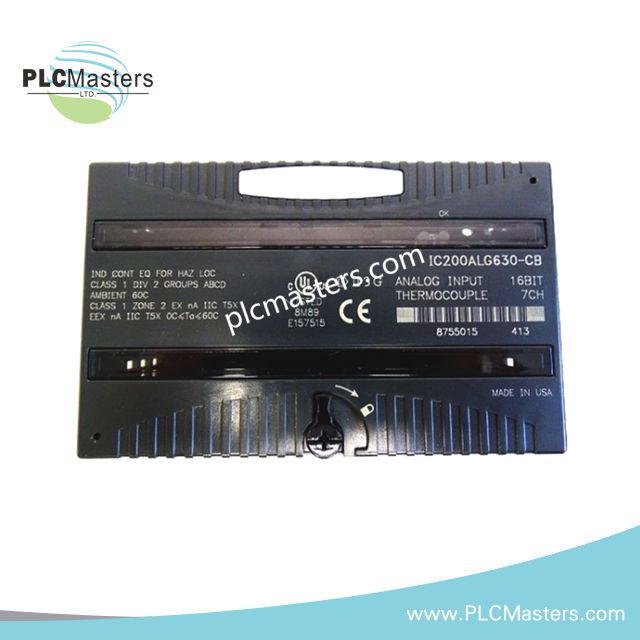 GE IC200ALG630 IC200ALG630-EC Analog Input Thermocouple Module