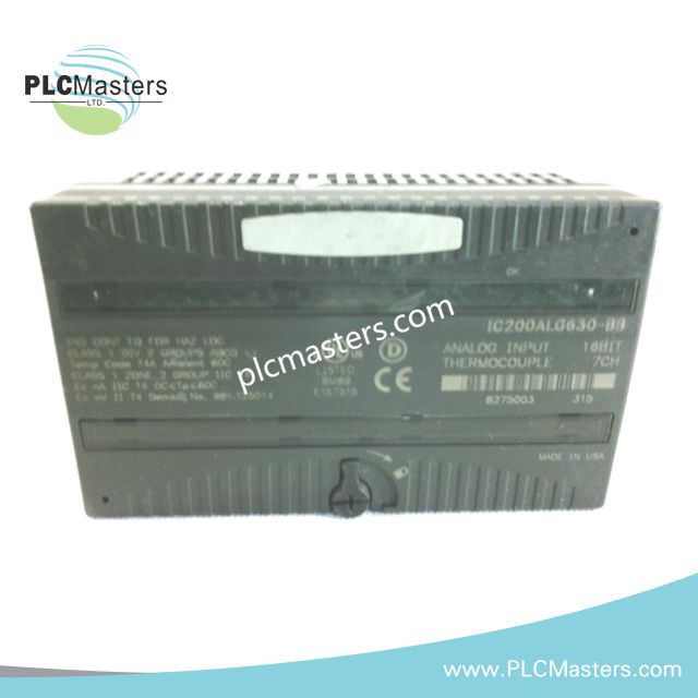 GE IC200ALG630 IC200ALG630-EC Analog Input Thermocouple Module