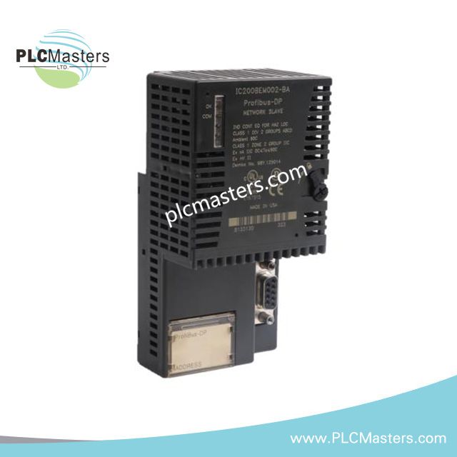 GE IC200BEM002-BA PROFIBUS-DP Slave Network Interface Module