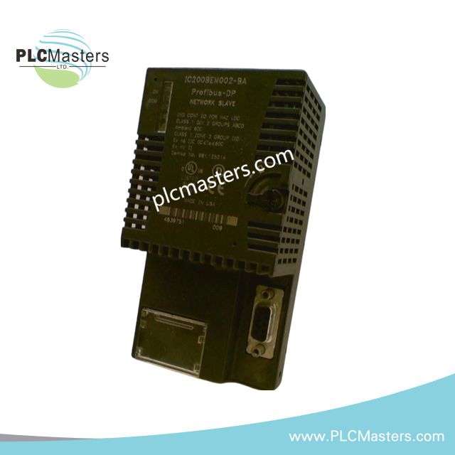 GE IC200BEM002-BA PROFIBUS-DP Slave Network Interface Module