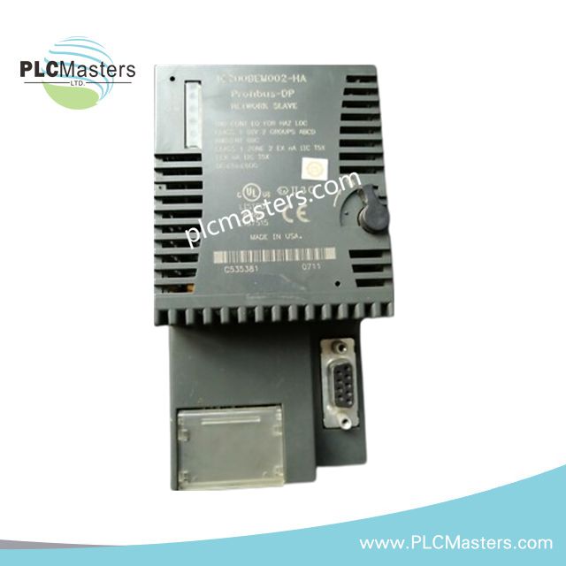 GE IC200BEM002-HA PROFIBUS-DP Slave Network Interface Module