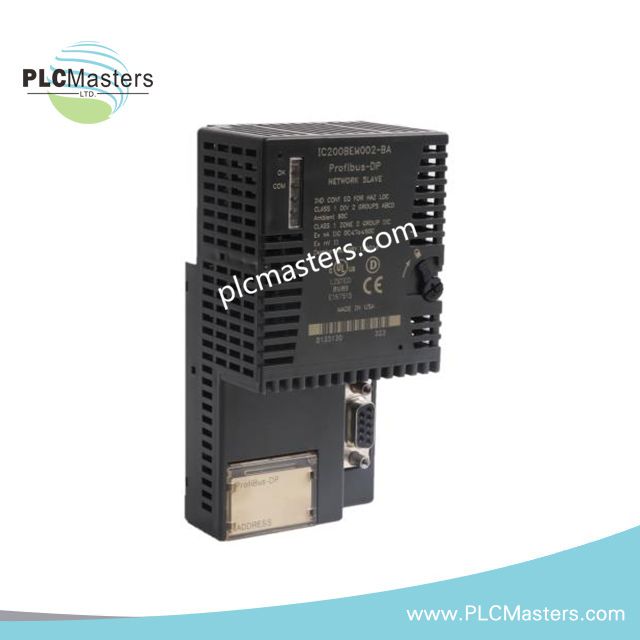 GE IC200BEM002-HA PROFIBUS-DP Сетевой интерфейсный модуль ведомого устройства
