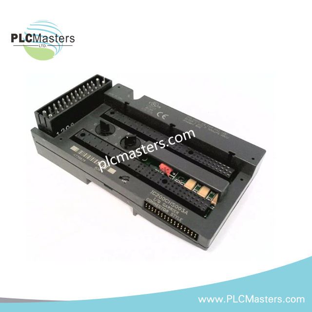 GE IC200CHS003 Connector-Style I/O Carrier Module