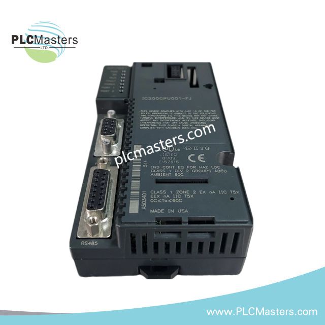 وحدة المعالجة المركزية عالية الأداء GE IC200CUP001-FJ