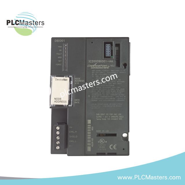 ماژول رابط شبکه DeviceNet مدل GE IC200DBI001