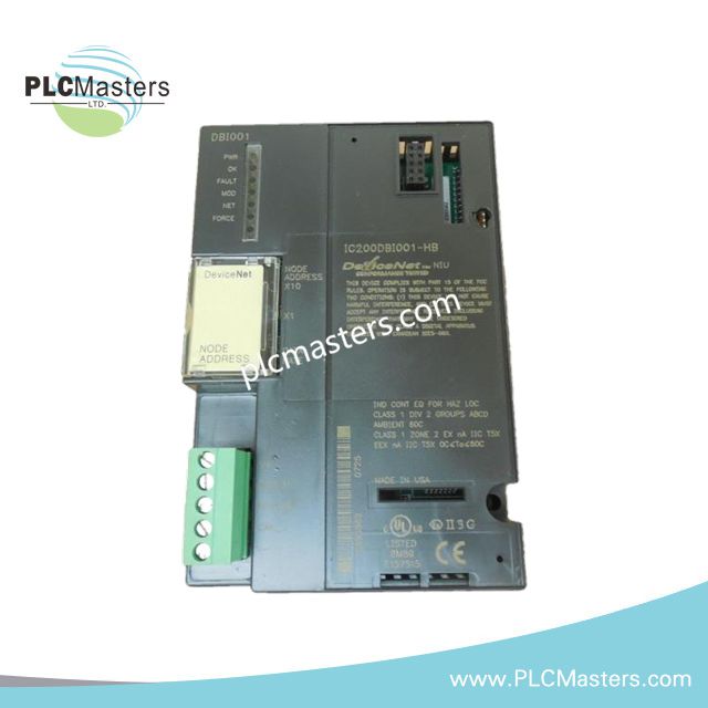 ماژول رابط شبکه DeviceNet مدل GE IC200DBI001