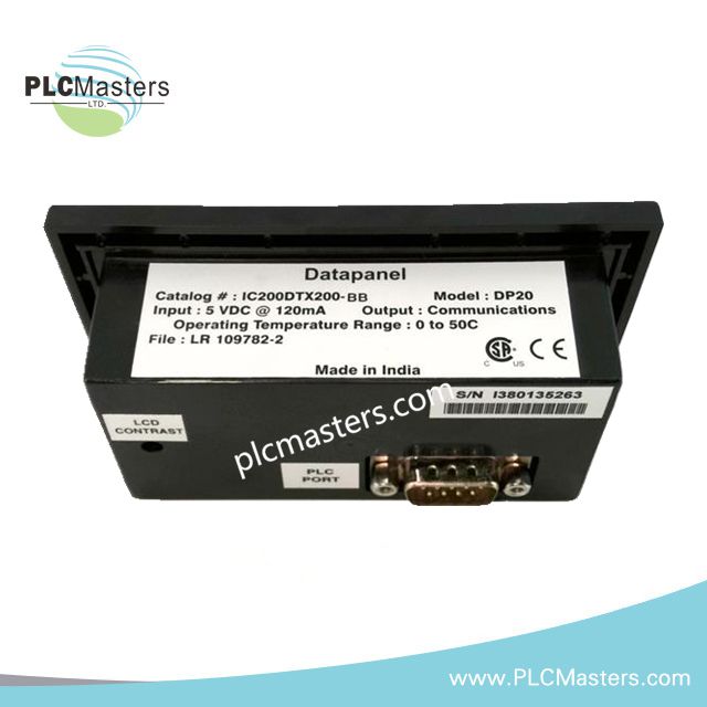 Pannello dati GE IC200DTX200-BB HMI