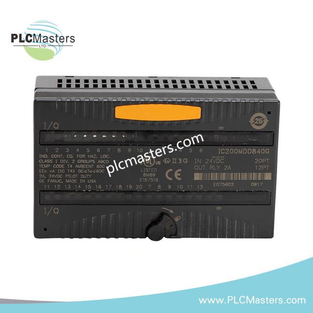 GE IC200MDD840G VersaMax Discrete Combination I/O Module