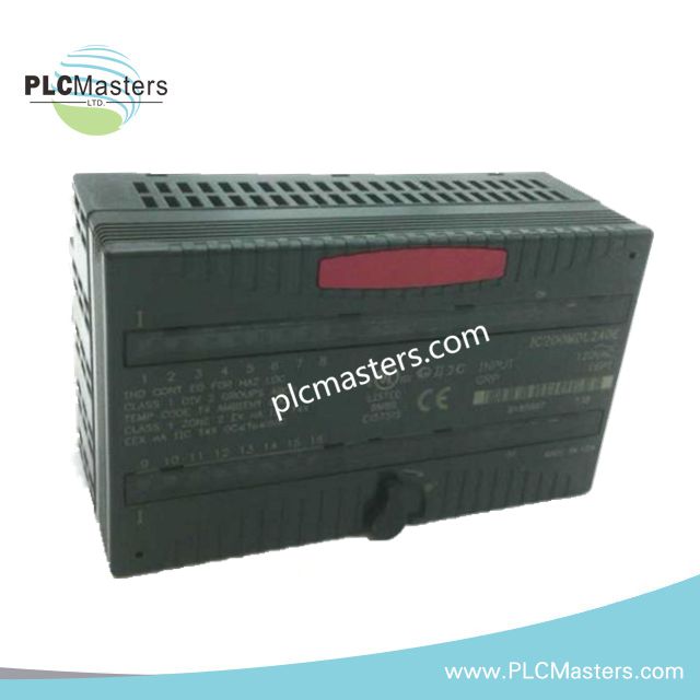 GE IC200MDL240J 16-Point AC Discrete Input Module