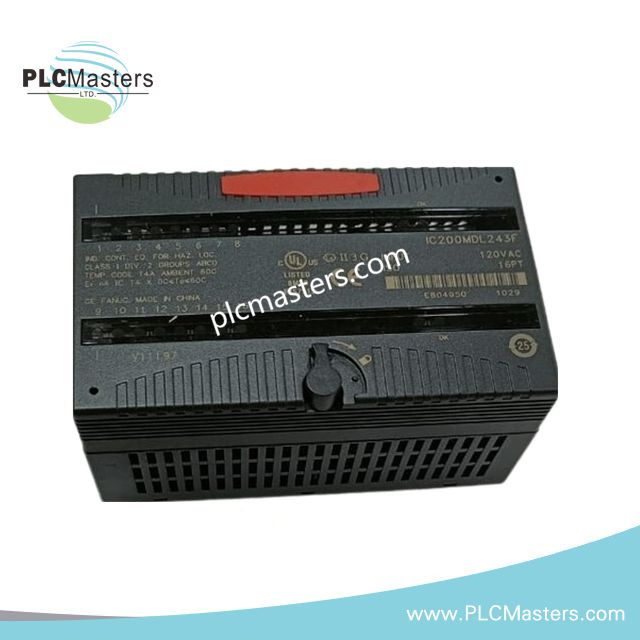 GE IC200MDL243D Discrete Input Module