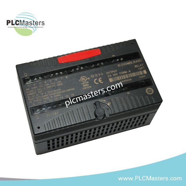 GE IC200MDL940 IC200MDL940A IC200MDL940E IC200MDL940J Relay Output Module