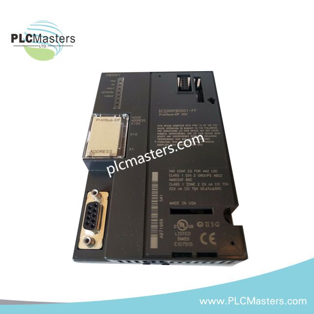 GE IC200PBI001-FF Profibus-DP Network Interface Module