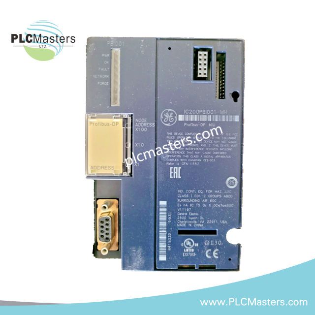 GE IC200PBI001-MH Profibus-DP Network Interface Module
