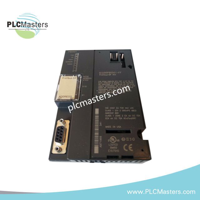 Módulo de Interface de Rede Profibus-DP GE IC200PBI001