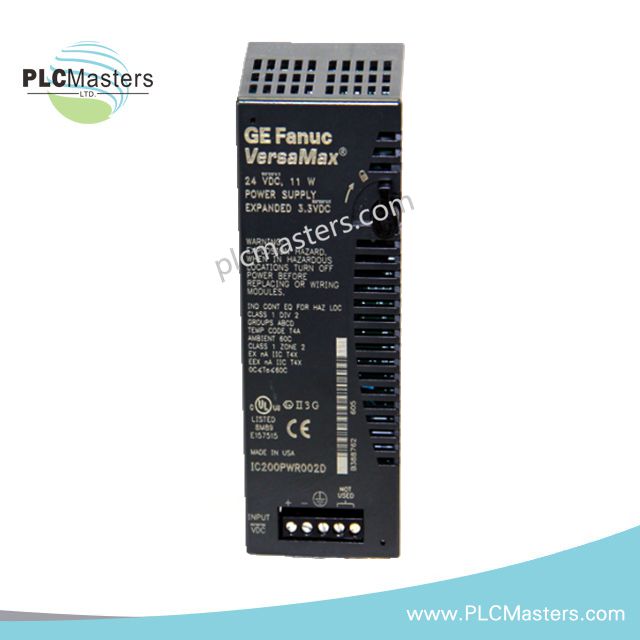 وحدة تزويد الطاقة GE IC200PWR002D IC200PWR002A IC200PWR002B