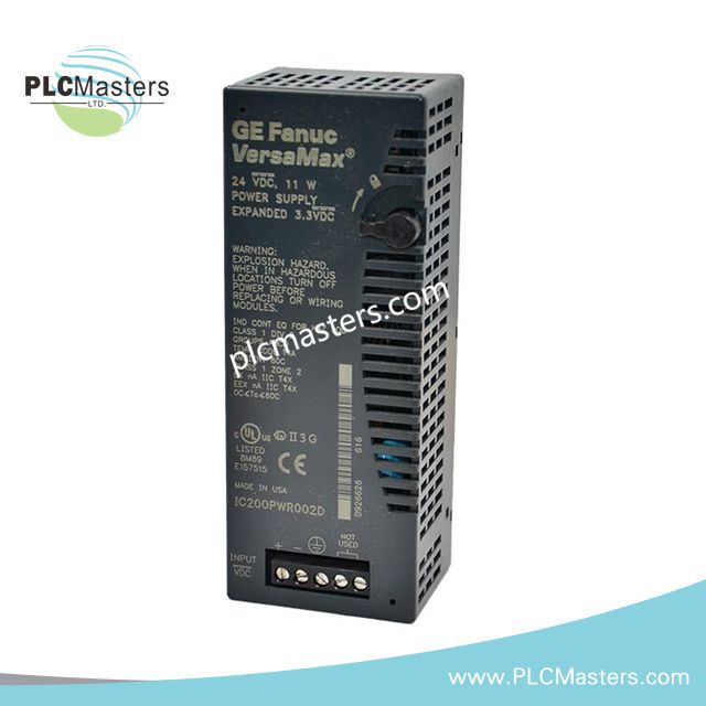 وحدة تزويد الطاقة GE IC200PWR002D IC200PWR002A IC200PWR002B