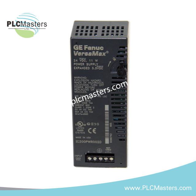 GE IC200PWR012 VersaMax Power Supply Module