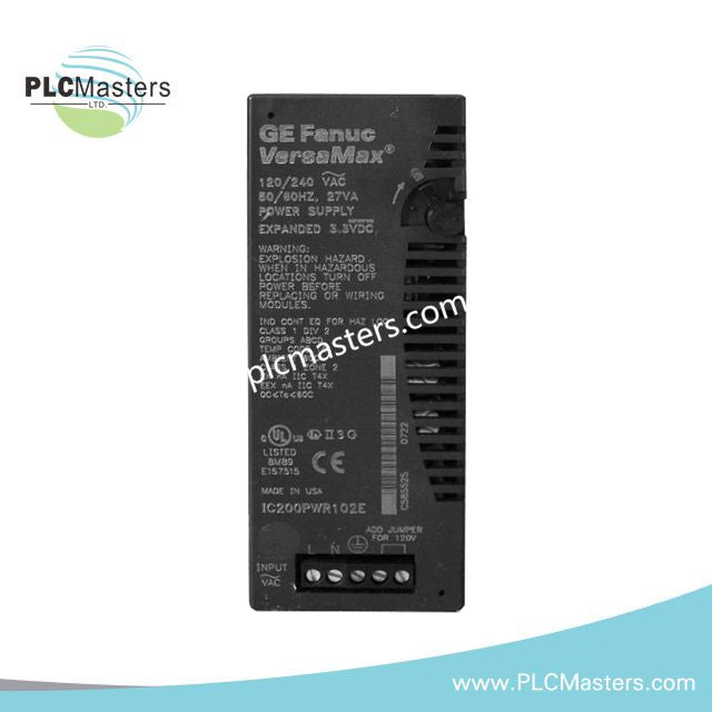 Modulo di alimentazione GE IC200PWR102 IC200PWR102A IC200PWR102B IC200PWR102L