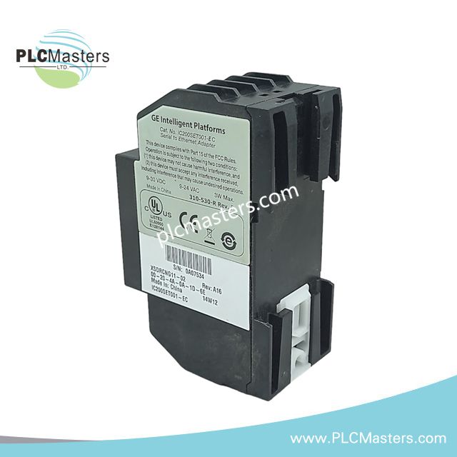 Modulo adattatore di rete Ethernet GE IC200SET001-EC