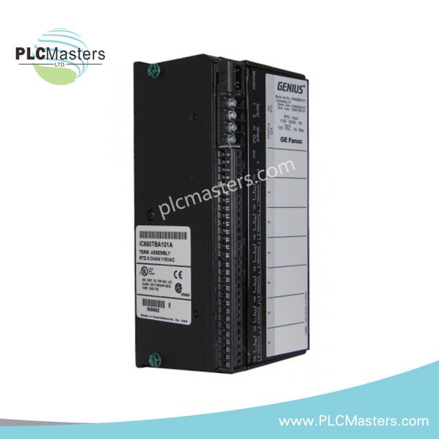 GE IC660BBA101 كتلة إدخال RTD