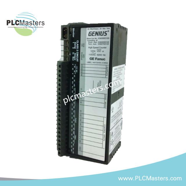 Блок высокоскоростного счетчика GE IC660BBD120