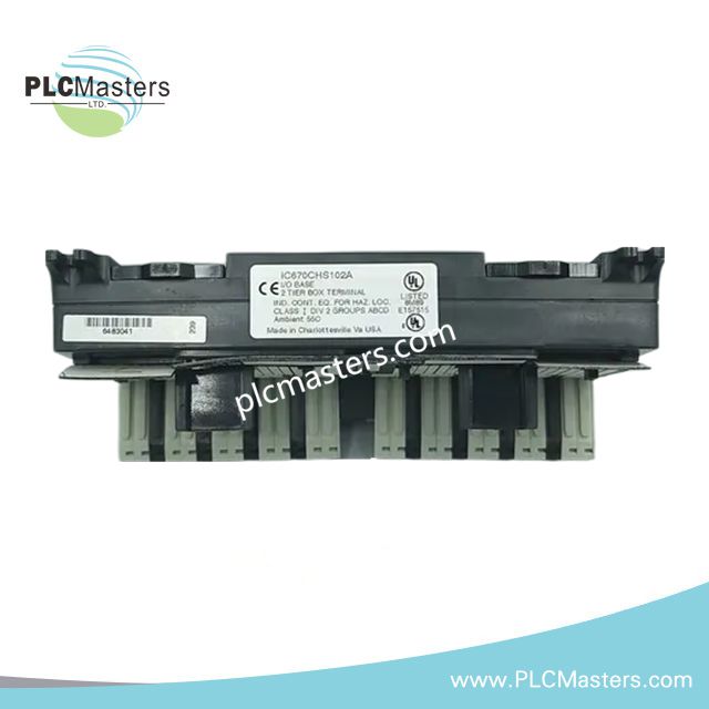 GE Fanuc IC670CHS102A | VersaMax I/O Carrier Base | Field Control