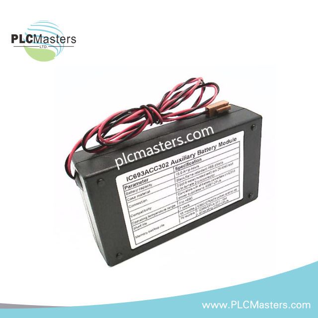وحدة البطارية المساعدة GE IC693ACC302 IC693ACC302A IC693ACC302B