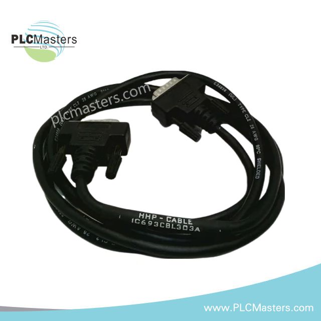 GE IC693CBL303 Programmer and Converter Cable