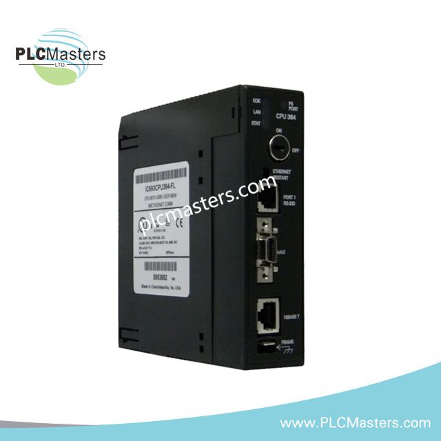 Однослайтовый процессорный модуль GE IC693CPU364