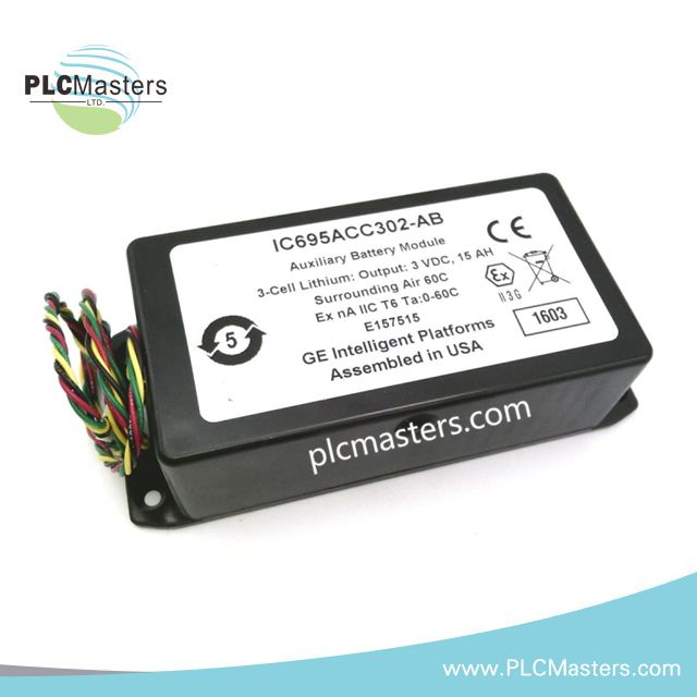 GE IC695ACC302 IC695ACC302A IC695ACC302-AB Auxiliary Smart Battery Module