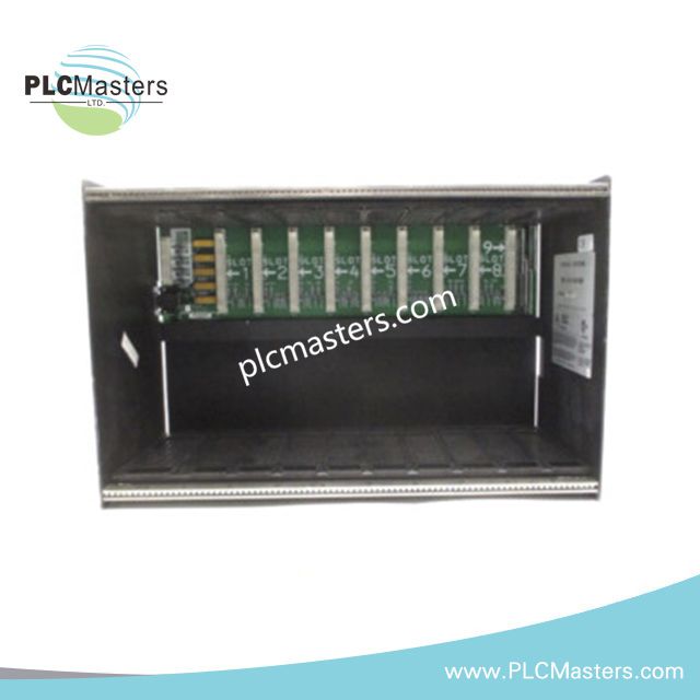 GE IC697CHS790G 9-slot Rear-Mount Chassis