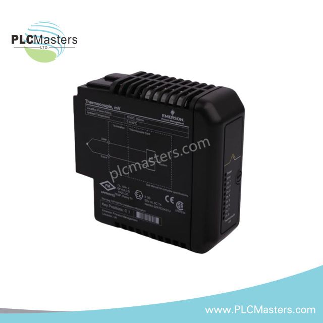 Módulo de Saída Analógica Emerson KC3011X1-BK1 12P7669X022