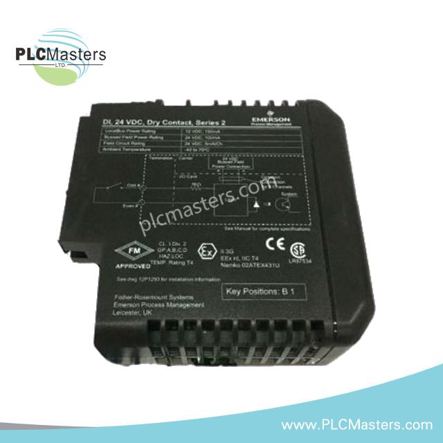 إيمرسون KJ3208X1-BA2 DO 8-قناة 24 فولت تيار مستمر معزول