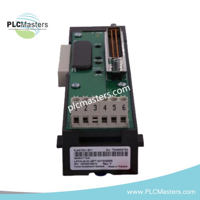 Emerson KJ4010X1-BF1 12P0831X062 Bộ mở rộng LocalBus trái