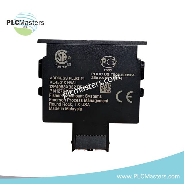 Emerson KL4501X1-BA1 CHARM Address Plugs