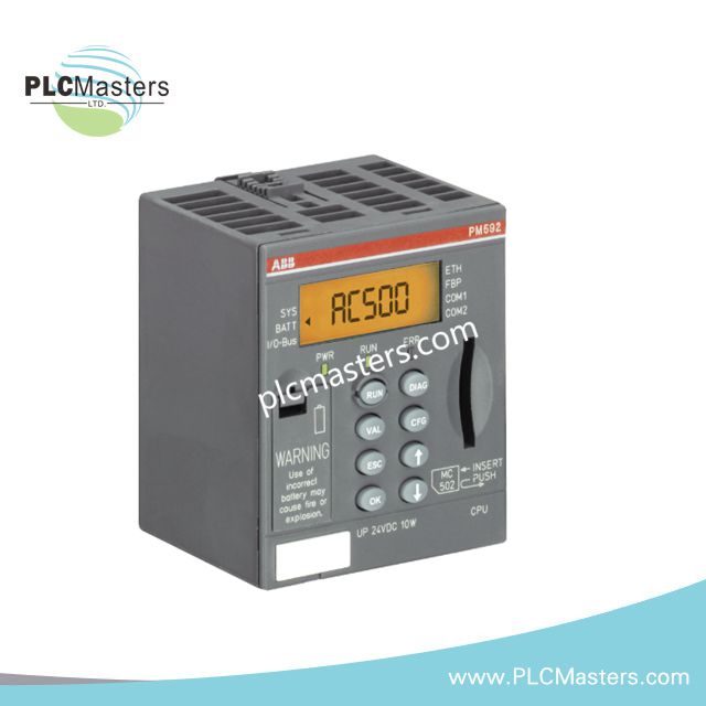 ABB PM592-ETH | 1SAP150200R0271 | AC500 Processor Module