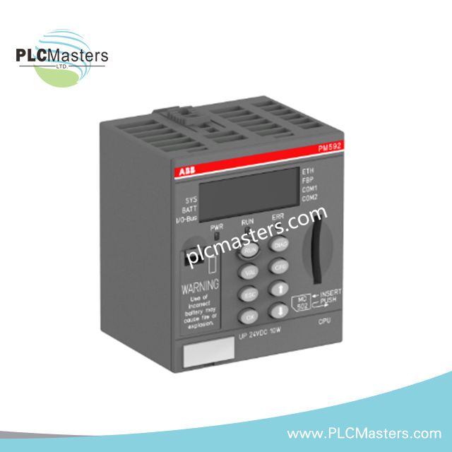 ABB PM592-ETH | 1SAP150200R0271 | AC500 Processor Module