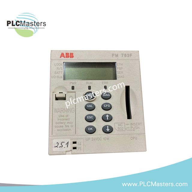 ABB PM 783F 3BDH000364R0005 CPU modul