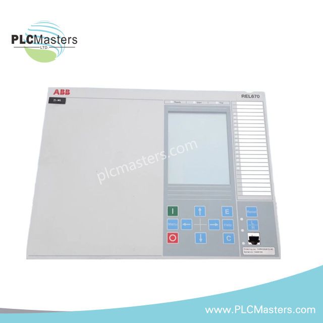 ABB RET670 1MRK000008-NBr02 Display Panel Module