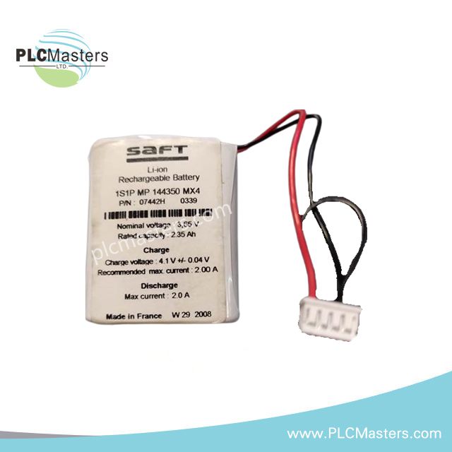 SAFT 1S1PMP 144350 MX4 Rechargeable Lithium-Ion Battery