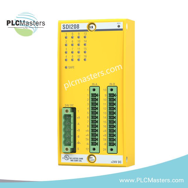 Módulo de Entrada Digital de Segurança Bachmann SDI208 00014544-00