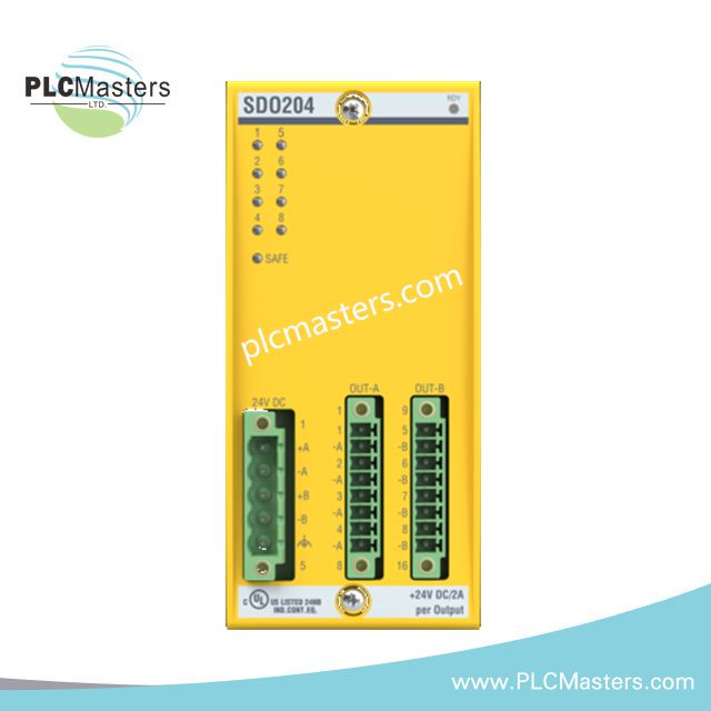 Модуль цифрового выхода безопасности Bachmann SDO204 00014545-00